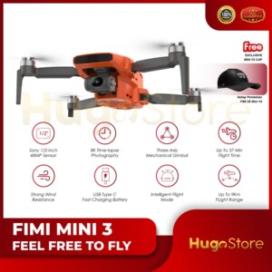 FIMI X8 MINI 3 Drone GPS 9km 4K 3-axis Gimbal 37 Min Flight Time