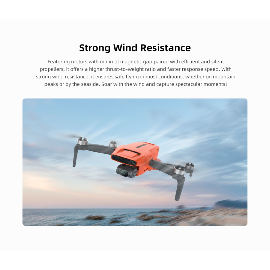 FIMI X8 MINI 3 Drone GPS 9km 4K 3-axis Gimbal 37 Min Flight Time - Image 6